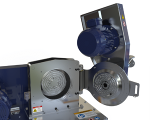 DP Pulveriser Cryogenic Pin Mill close up