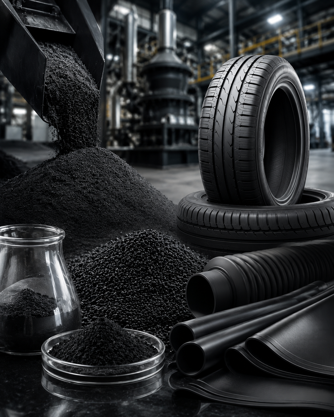 Carbon black processing and powder handling solutions by DP Pulveriser