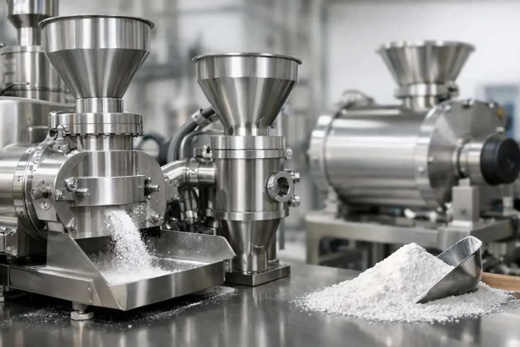 Choosing Particle Size Reduction Equipment