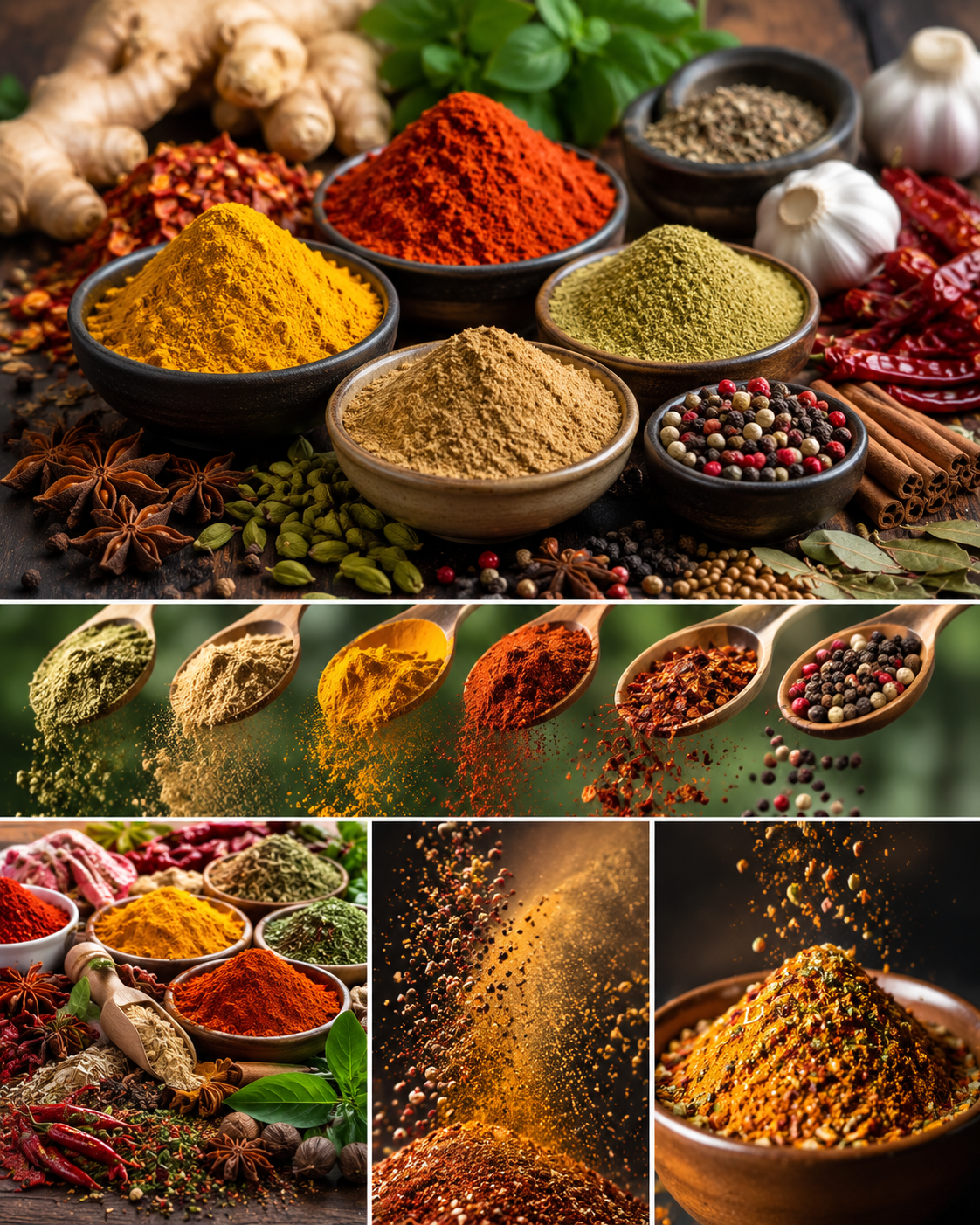 Industrial spice processing and milling solutions for herbs seasonings and food ingredients