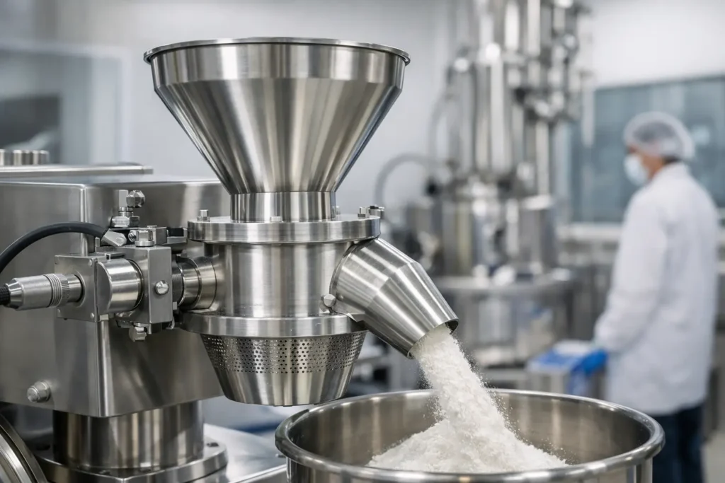 Choosing a Cone Mill for Pharmaceutical Powders