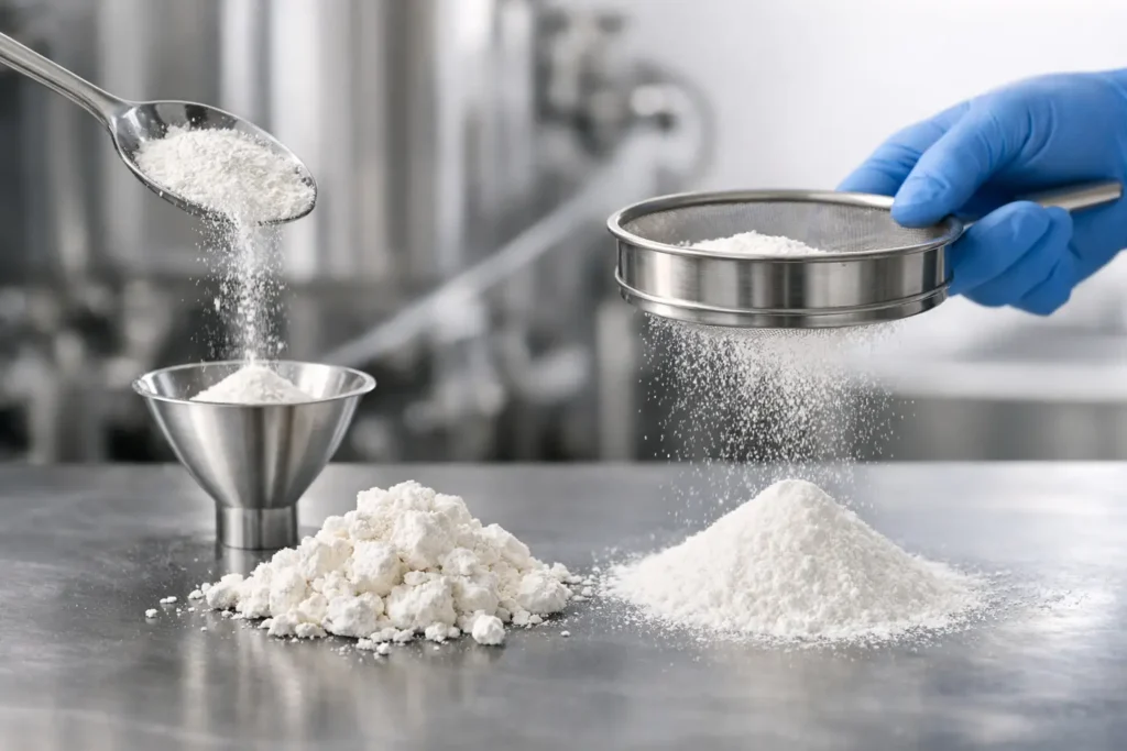 How to Reduce Powder Agglomeration