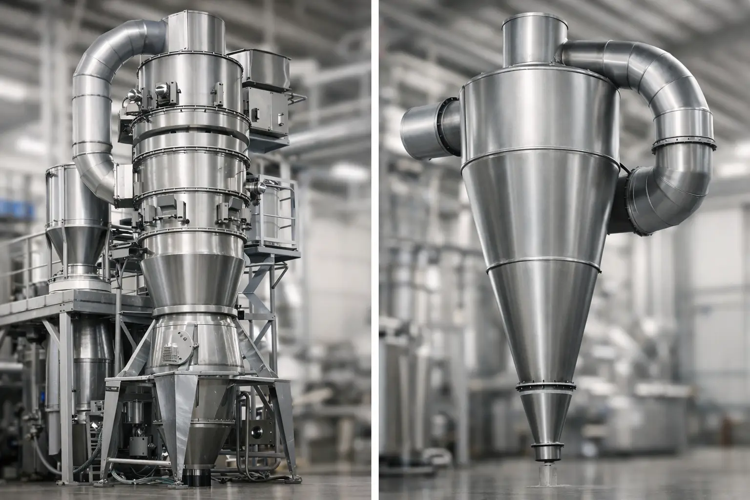 Air Classifier Versus Cyclone Separator: Key Differences