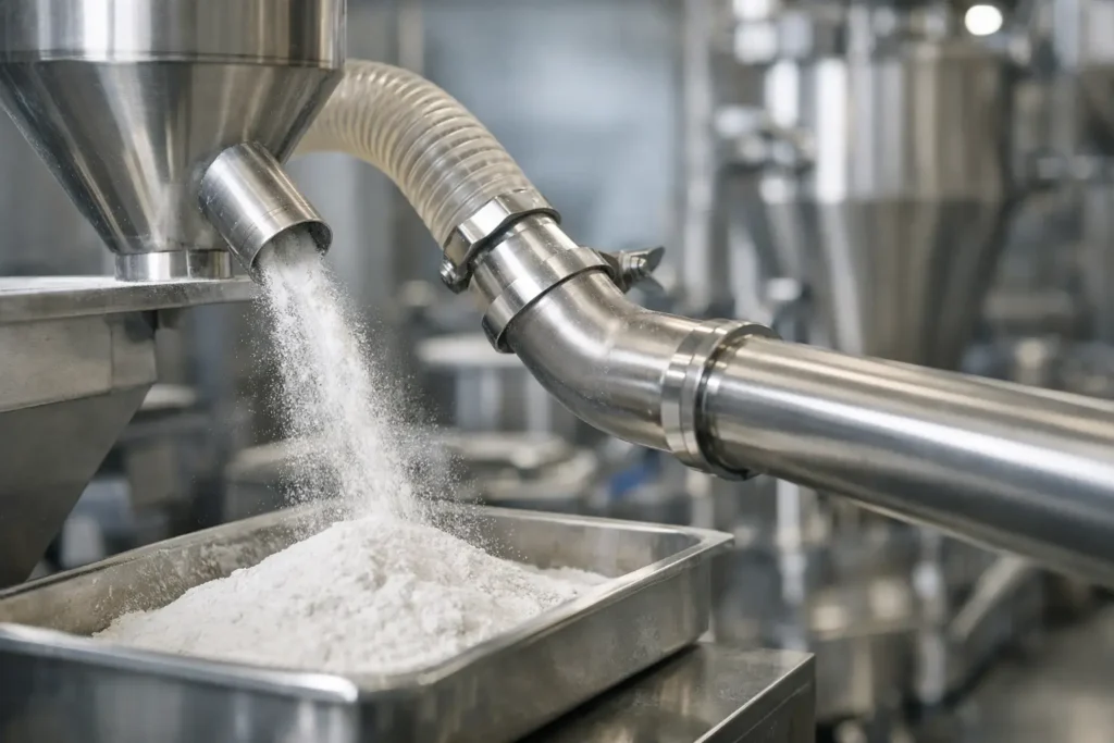 How to Convey Fine Powders in Production