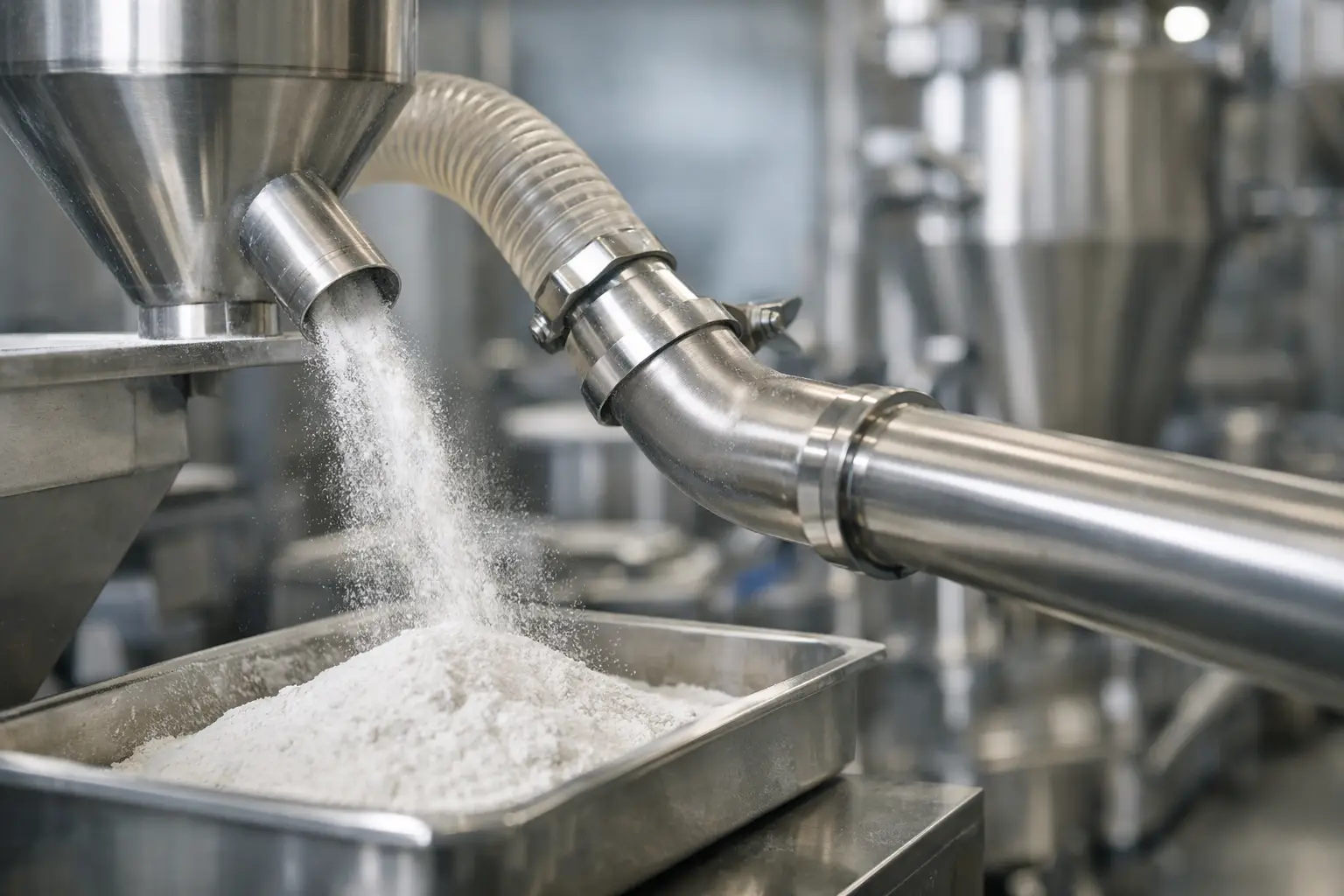 How to Convey Fine Powders in Production