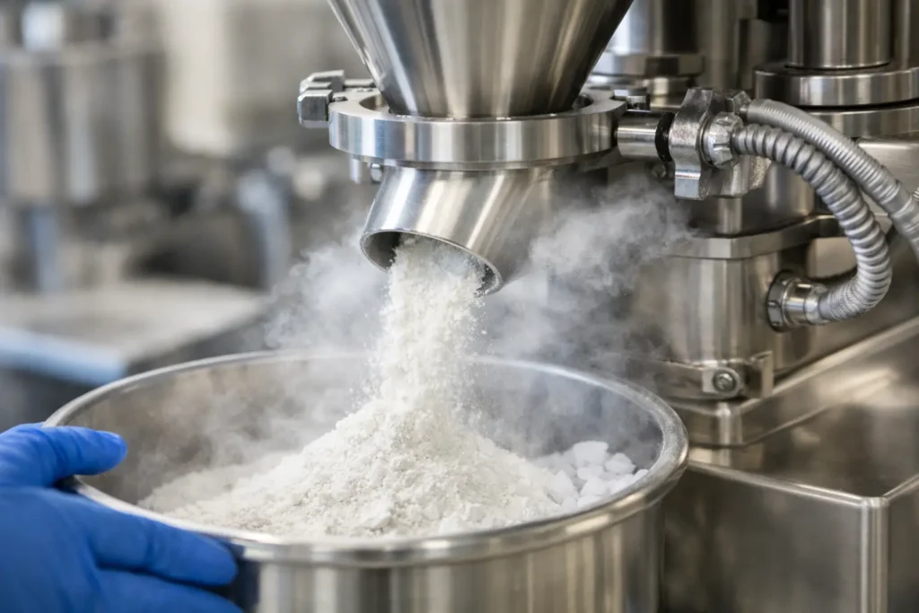 Milling Heat Sensitive Materials Without Product Loss