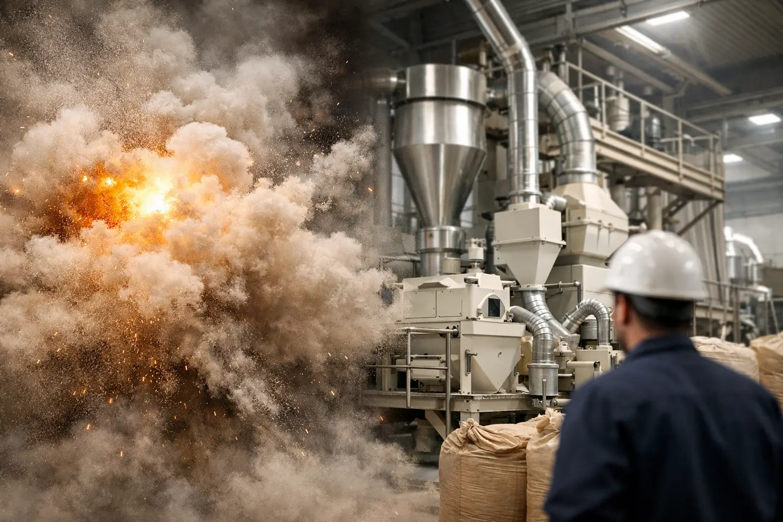 Preventing Dust Explosions in Milling Plants