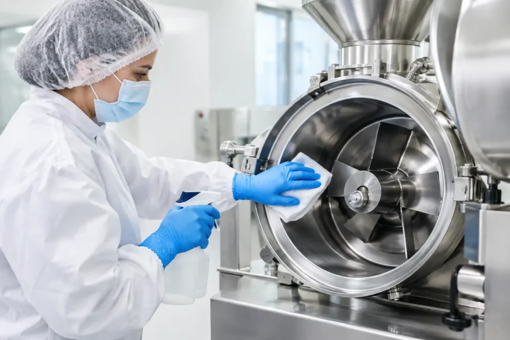 How to Clean Pharmaceutical Mills Safely